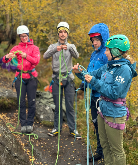 Ready to Rock - outdoor climbing courses Scotland